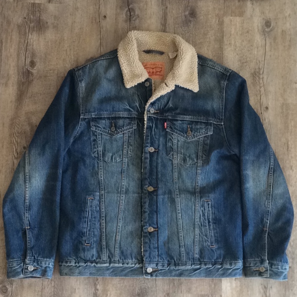 Levi’s Sherpa Lined Denim Jacket
